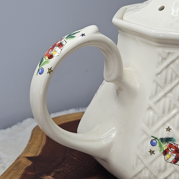 Sadler England Christmas Eve Vintage Teapot - Picture 11 of 16